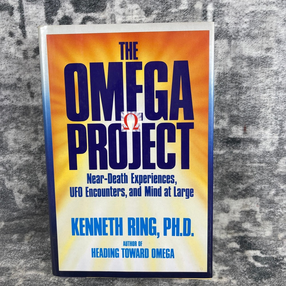 The Omega Project Kenneth‎ Ring 1st Ed 1992 William Morrow Hardcover UFO NDE
